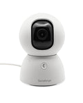 SensForge 2.5K Pan-Tilt Security Camera, 360° Dual-Band WiFi Camera for Home, Free AI Human & Pet Detection, 2-Day Cloud + 64GB SD Storage, Two-Way Talk, Optional AI + Storage Upgrade (1, White)