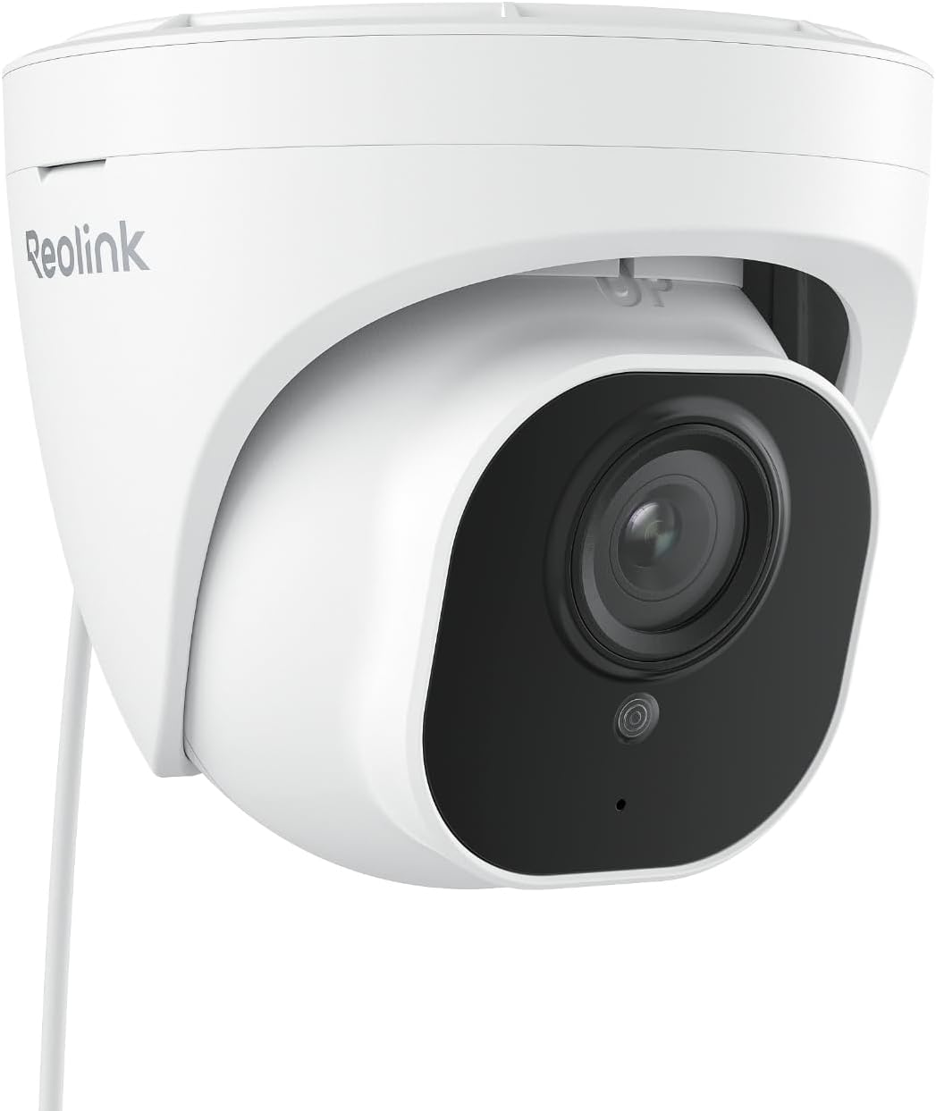 REOLINK 4K Wired Security Camera Outdoor System, IP PoE Dome Surveillance Camera with Human/Vehicle Detection, 100Ft 8MP IR Night Vision, Work with Smart Home, Timelapse, Up to 512GB SD Card, RLC-820A