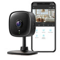 Tapo 2K Indoor Security Camera for Baby Monitor, Dog Camera w/Motion Detection, 2-Way Audio Siren, Night Vision, Cloud & SD Card Storage(Up to 512GB), Works w/Alexa & Google Assistant C110