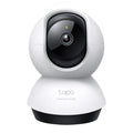 Tapo 4K Indoor Pan/Tilt Wired Security Camera - Works as a Baby Monitor, Person/Pet Detection, Facial Recognition, 360° AI Motion Tracking, Subscription-Free Local Storage or Optional Cloud, C260
