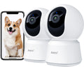 ARENTI 5G Indoor Security Camera, 4MP Pet Camera with Speaker for Dog/Cat, Baby Monitor with Phone App, Dual-Band WiFi, Auto Tracking, Super Night Vision, 2-Way Talk, Cloud & SD Card Storage(P2Q)